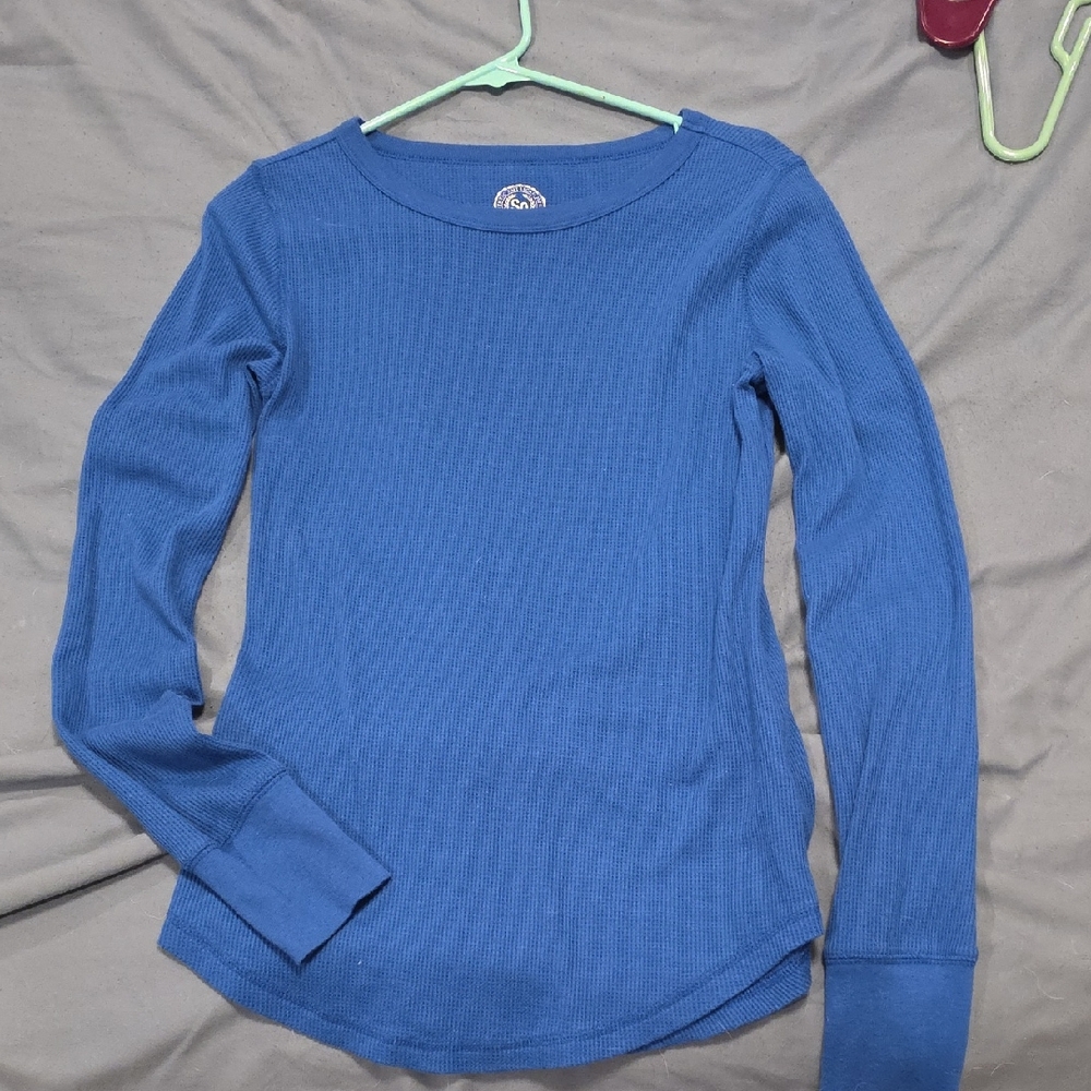 SO Women's Blue Long Sleeve Tee